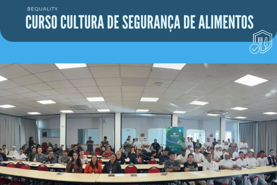 Imagem CURSO CULTURA DE SEGURANÇA DE ALIMENTOS - BEQUALITY X COOPERALIANÇA 