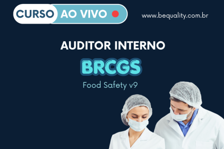 Imagem CURSO AUDITOR INTERNO BRCGS FOOD SAFETY V9