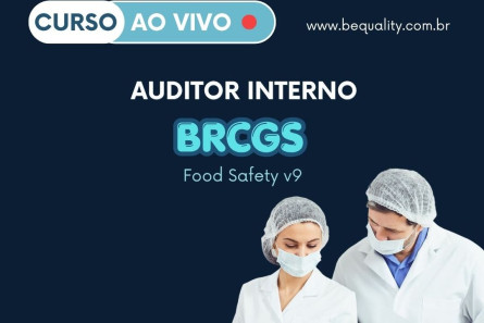 Imagem CURSO AUDITOR INTERNO BRCGS FOOD SAFETY V9