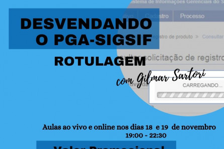 Imagem DESVENDANDO O PGA-SIGSIF MÓDULO ROTULAGEM
