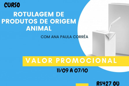 Imagem ROTULAGEM DE PRODUTOS DE ORIGEM ANIMAL