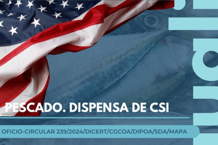 Imagem PESCADO. DISPENSA DE CSI